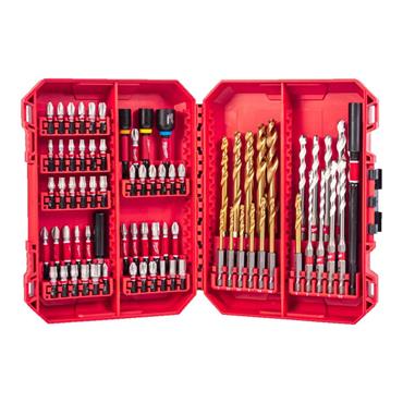 Milwaukee Shockwave Impact Duty Bit Set - 74pc - 4932501308