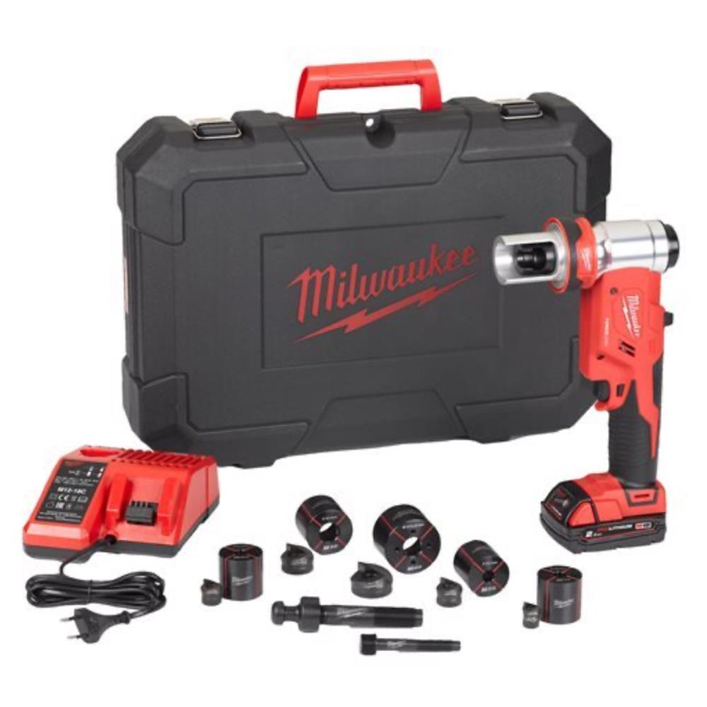 Milwaukee M18 HKP201CA M18TM FORCE LOGICTM hydraulic knockout punch 4933451205 Powertool
