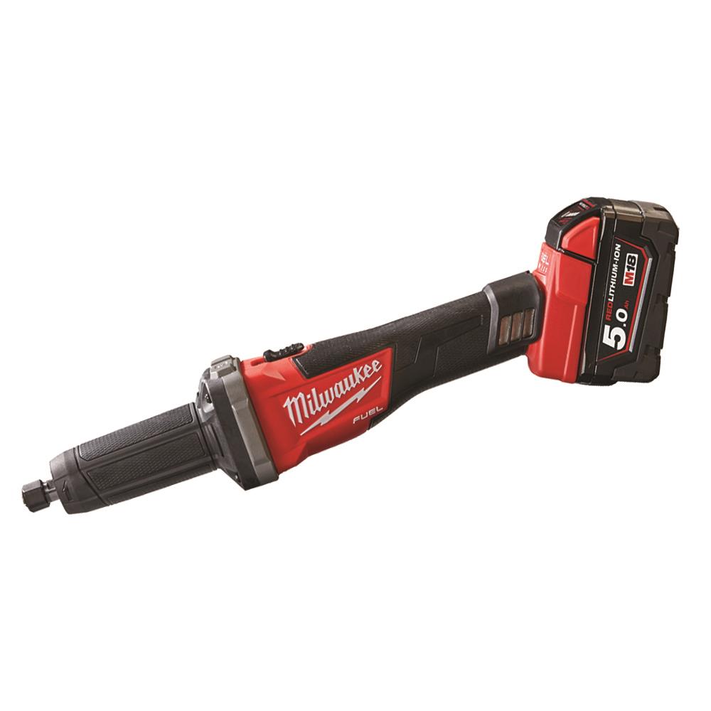 Milwaukee 18v FUEL 125mm Straight Die Grinder M18FDG502X 4933459108 Powertool.ie Ireland