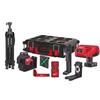 Milwaukee M12™ Green 360° 3 Plane Laser - M12 3PLKIT-401P - 4933478990