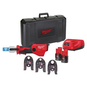 Milwaukee M12 ONEHPT-202C TH-Set - Sub Compact Force LOGIC Hydraulic Press Tool - 4933481039