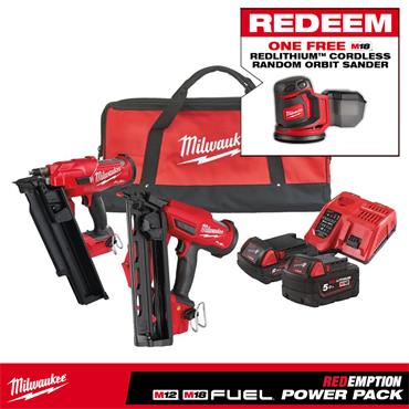 Milwaukee M18 FPP2BE-522B - M18 FUEL - 240v - Promo Power Pack - 4933492429
