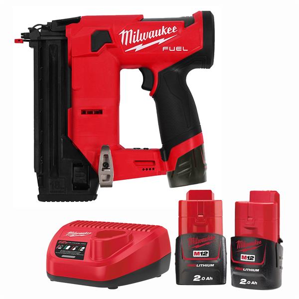 Milwaukee M12 FCN18GS-202X M12 FUEL™ 18 GA Straight Brad Nailer