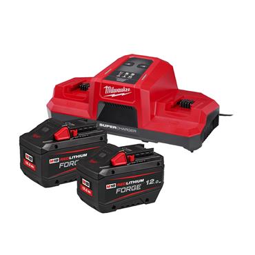Milwaukee M18 FORGENRG-122DBSC - M18 FORGE - Batteries & Charger Kit - 4933498615