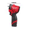 Milwaukee M12 FSCIWF14-252X 1/4 - SC Impact Wrench - 4933498975