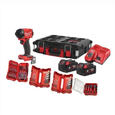 Milwaukee M18FID3100P-502P - M18 FUEL - Power Pack with Bits - 4933499037