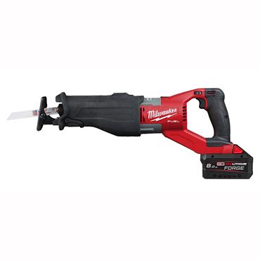 MILWAUKEE M18 FSX-801C - 18v FUEL Sawzall,1x 12Ah High Output Battery/Charger/Kit Box - 4933499178