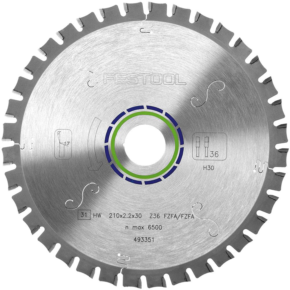Festool Flat tooth saw blade 210x2,2x30 F36 Powertool.ie Ireland