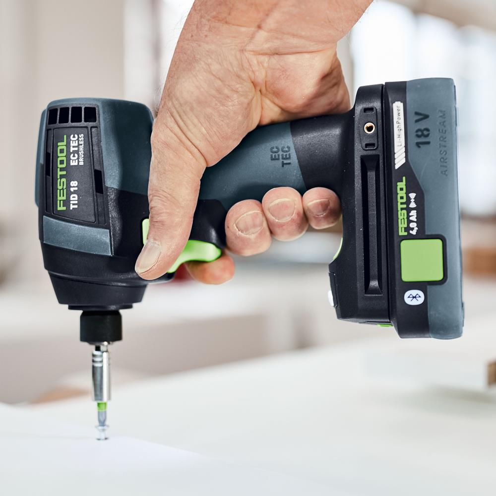 Festool Screwdriver and drill bit set TID18 5,2/4,0 ISet PDC18