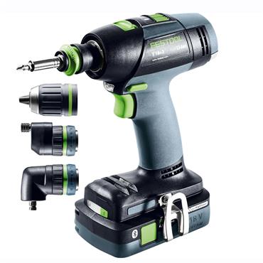 Festool T 18+3 HPC 4,0 I-Set - Cordless drill - Set - 577610