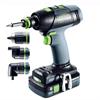 Festool T 18+3 HPC 4,0 I-Set - Cordless drill - Set - 577610