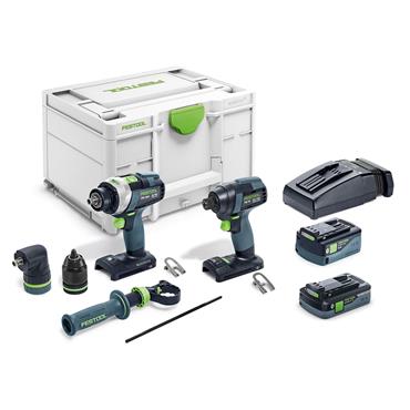 Festool TID 18 5,0/4,0-Set TPC 18/4 - Screwdriver & Drill Bit Set - 577655