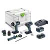 Festool TID 18 5,0/4,0-Set TPC 18/4 - Screwdriver & Drill Bit Set - 577655