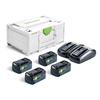 Festool Energy Set - SYS 18v - 4xHP5,0 | TCL6DUO - 578682