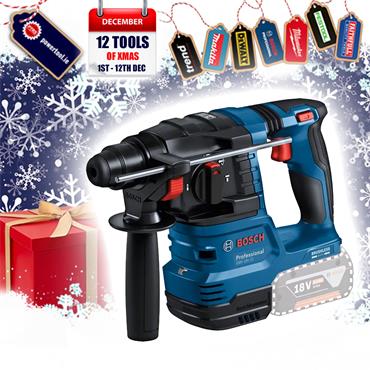 Bosch GBH 18v-22 - 2 x 4Ah Batt & Charger Cordless Rotary Hammer with SDS plus -0611924072