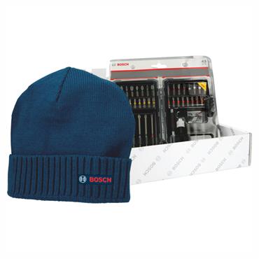 Bosch ST-43 - Screwdriving Set With Beanie Hat - 615997658