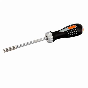 Bacho Ratcheting Bit Holder Screwdriver - Max Torq  - 6 Bits - 808050