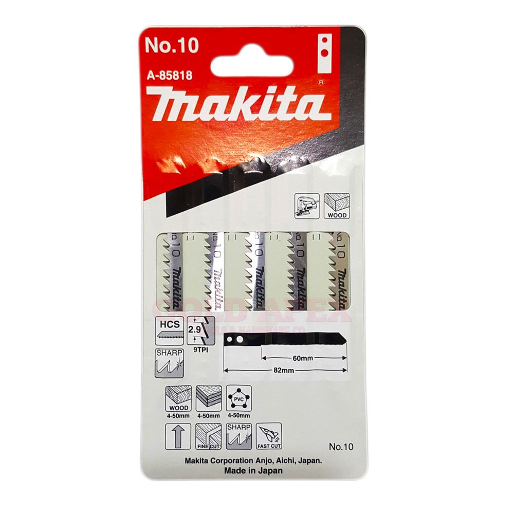 Makita Wood Jigsaw Blades A85818 Powertool.ie Ireland