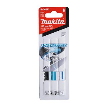 Makita B-06292 - Mixed Jigsaw Blade Set - Wood|PVC|S.Steel|Metal