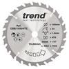 Trend Craft Saw Blade - 165mm x 24 Teeth x 15.88 Thin - CSB/16524TC