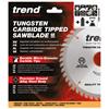 Trend Craft Pro Sawblades - Cordless - 165mm x 40 Teeth x 30 Thin - Circular Saws ATB - CSB/16540TB