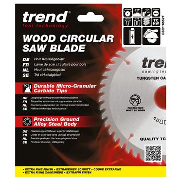 Trend Craft Saw Blade - 165mmD x 52T x 20B - CSB/16552T