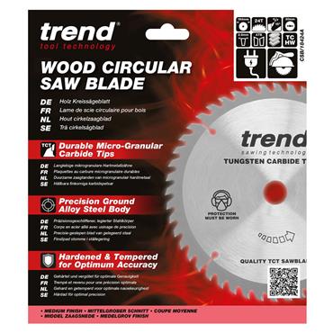 Trend Craft G/Purpose Saw Blade - 184mmD x 24T x 16B - CSB/18424A