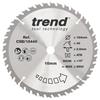 Trend Craft Trimming Crosscut Saw Blade - 184mmD x 40T x 16B - CSB/18440
