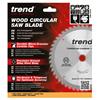 Trend Craft Trimming Crosscut Saw Blade - 184mmD x 40T x 16B - CSB/18440
