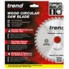 Trend Craft Saw Blade - 190mmD x 60T x 30B X 1.6Kerf - CSB/19060TC