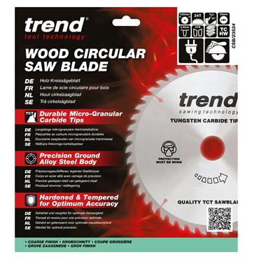Trend Craft Pro General Purpose Saw Blade - 235mmD x 30mmBore X 24Tooth - CSB/23524