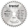 Trend Craft Saw Blade - 235mm x 40 Teeth x 30mm Thin - CSB/23540
