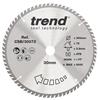 Trend Craft Saw Blade - 300mm x 72 Teeth x 30mm Thin - CSB/30072