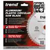 Trend Craft Almin & Plastic Saw Blade - 165mmD x 20B x 48T- CSB/AP16548