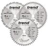 Trend Craft Mixed Crosscut Saw Blade - 184mmD -  Triple Pack - CSB/CC184/3PK