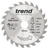 Trend Craft Saw Blade Crosscut - 190mm x 24Teeth x 30mm Thin - CSB/CC19024