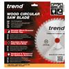 Trend Wood Mitre Saw Blade 260mm x 30mm x 60T - CSB/CC26060