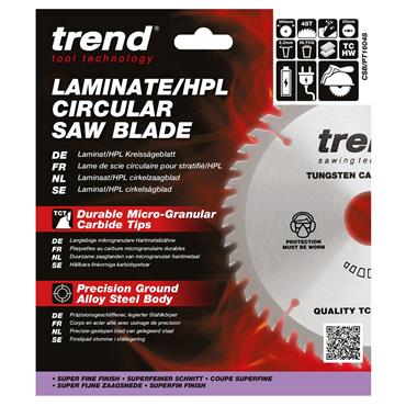 Trend Craft Saw Blade - Plunge Saws - 160mmD x 20B x 48T - CSB/PT16048