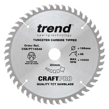 Trend Craft Mixed Saw Blades - 165mm D - Triple Pack - CSB/PT165/3PK