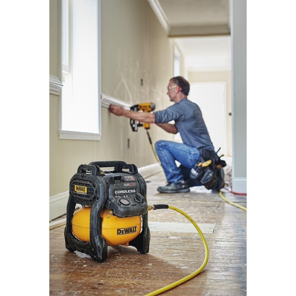 DeWalt DCC1054T2, 54v Flexvolt Brushless 10L Air Compressor, 2x 6Ah