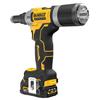 DeWalt DCF414E2T - 18v XR Brushless 6.4mm Rivet Gun - 2 x 1.7Ah Batts