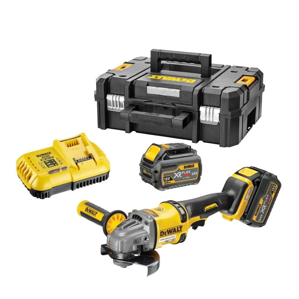 DEWALT | Meuleuse 125mm 54V solo XR FLEXVOLT | DCG418NT