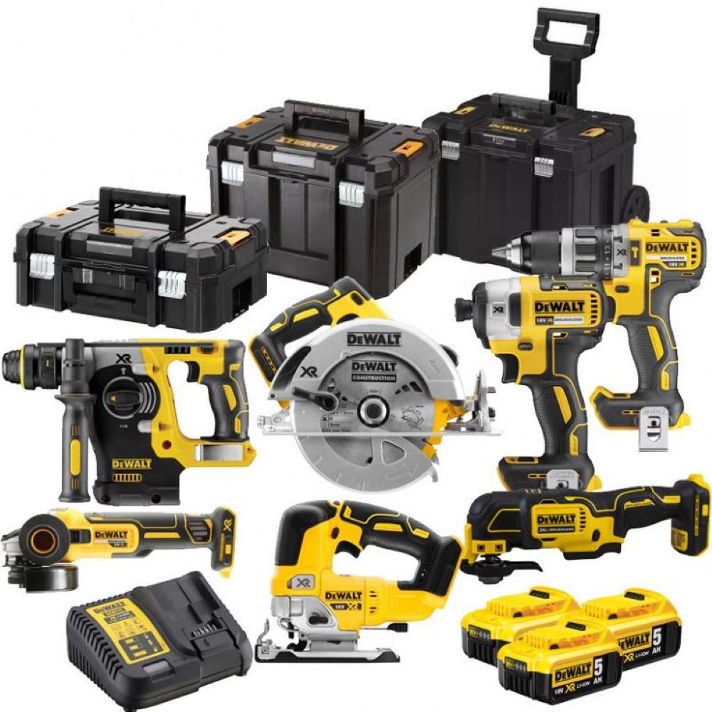 DeWalt DCK755P3T 7 Piece Brushless 18v Cordless Powertool Kit 3x 5Ah