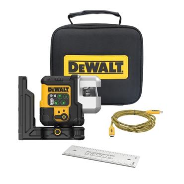 DeWalt DCLE14301 - USB 3x180Â° Green Laser Level