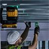 Dewalt DCLE34021D1 XR - 18v Compact Cross Line Green Laser - 1 x 2.0Ah