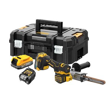 DeWalt DCM200E2T - 18v XR Brushless Band File - 2 x POWERSTACK 1.7Ah