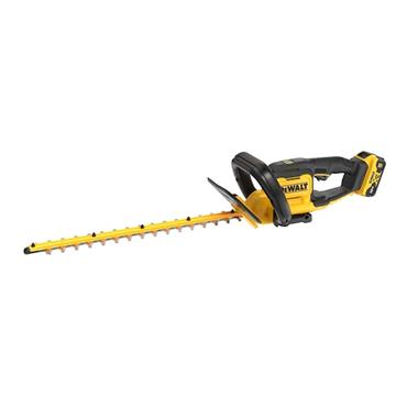 DeWalt DCMHT564P1 - 18v XR 55cm - 25mm Cordless Hedge Trimmer - 1x5Ah Battery