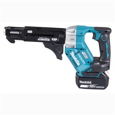 Makita 18v LXT - DFR552Z Auto Feed Screwdriver Brushless - 25 - 55 mm - 0 - 4500 min-1 - Bare