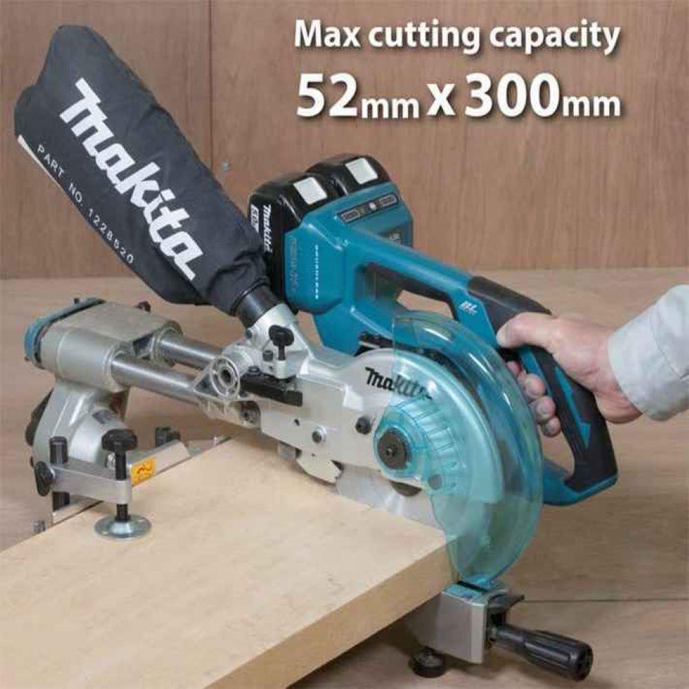 Makita DLS714Z 18v Sliding Compound Mitre Saw (Body Only) Powertool.ie Ireland