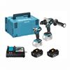 Makita DLX2549TJ - LXT  - 18v 2 Piece Combo Kit - DHP492 + DTD173